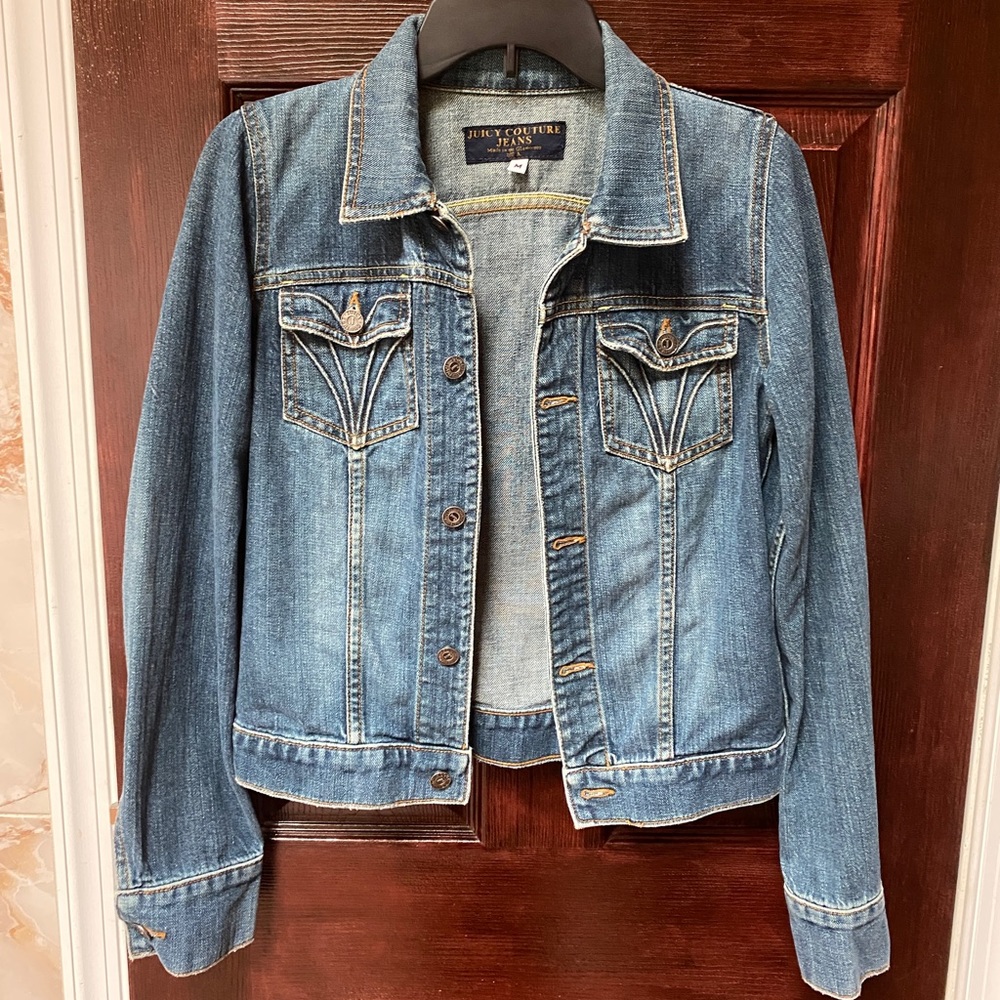 Juicy Couture Denim Jacket With Patch - image 1